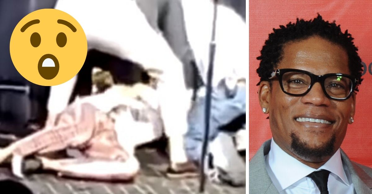 Comedian DL Hughley passes out on stage