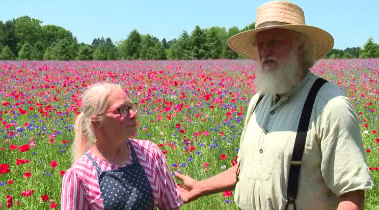 Couple Creates Field Of Flowers For Late Son Who Died In Afghanistan