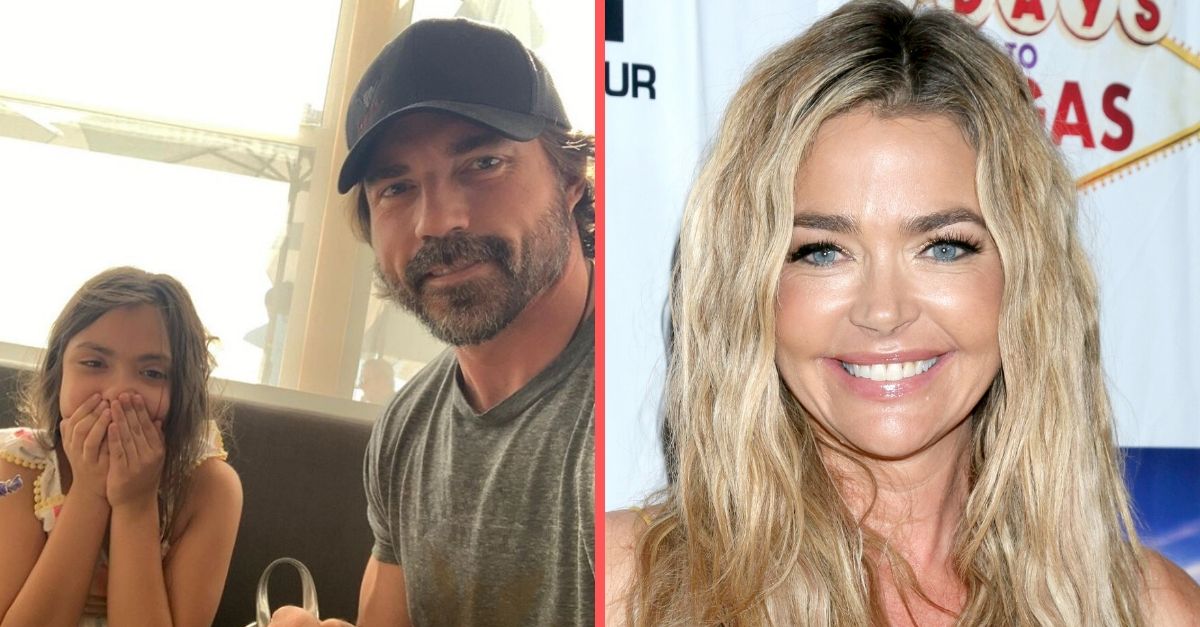 Denise Richards daughter said dad for the first time