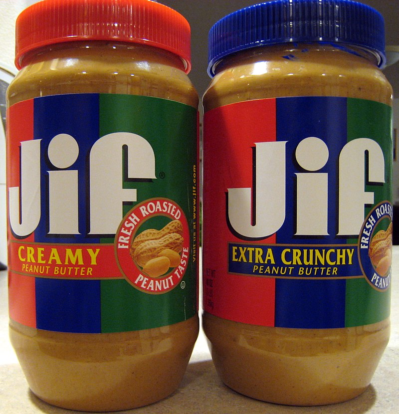 jif peanut butter