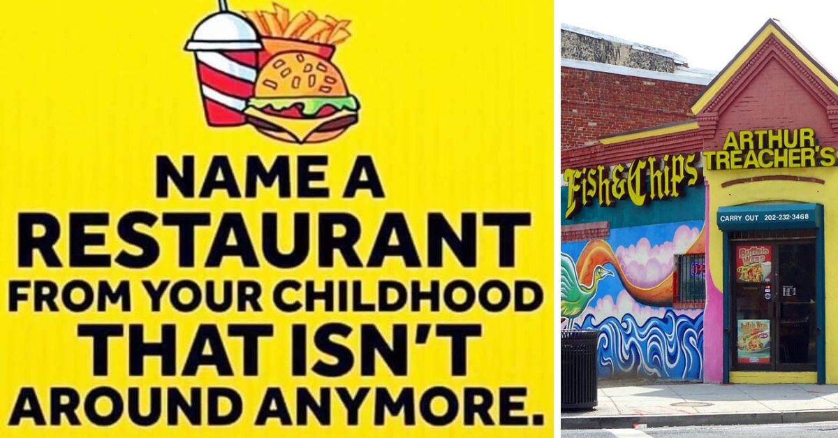 Restaurants from childhood that do not exist anymore