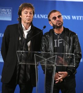Ringo Starr's birthday concert features a performance with him and Paul McCartney