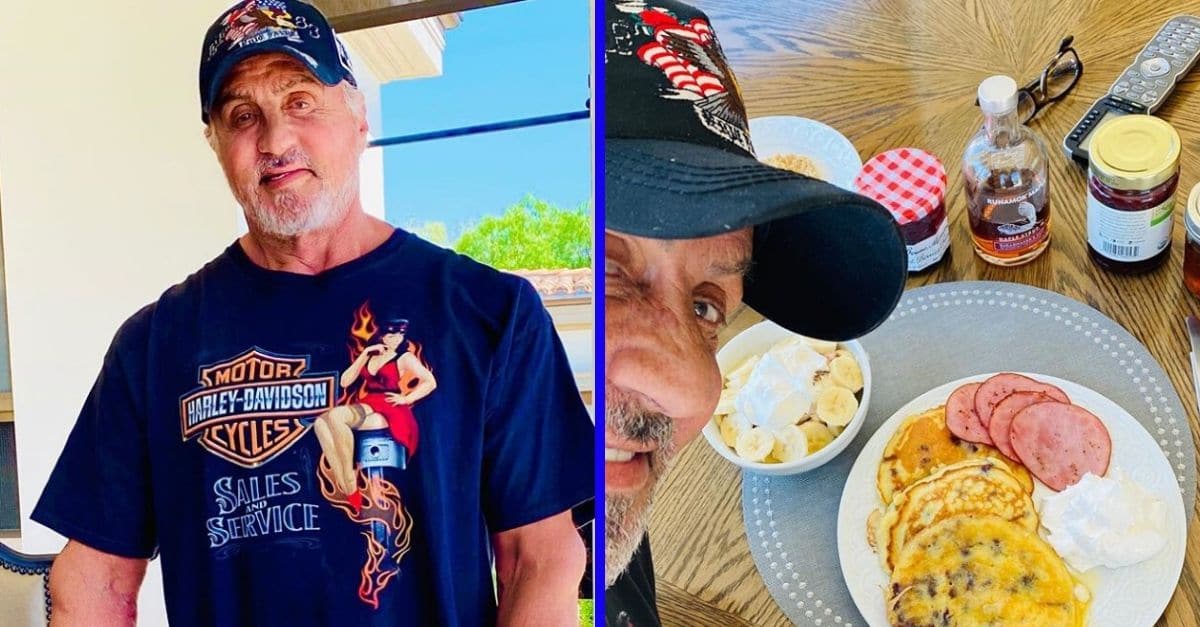 Sylvester Stallone celebrated his birthday with a breakfast made by his daughters
