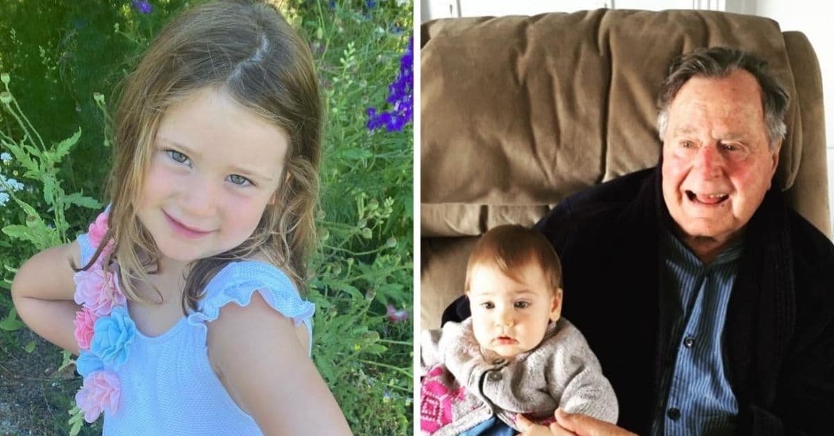 Jenna Bush Hager daughter Poppy is named after George HW Bush