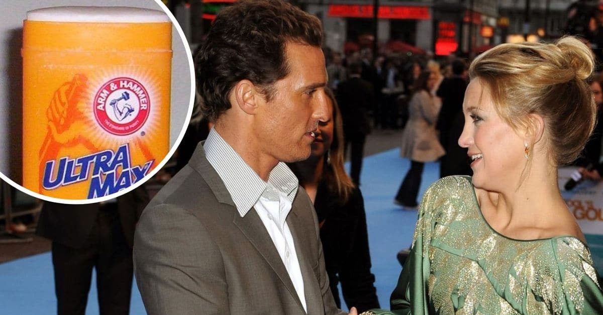 Kate Hudson tried to make Matthew McConaughey wear deodorant on set