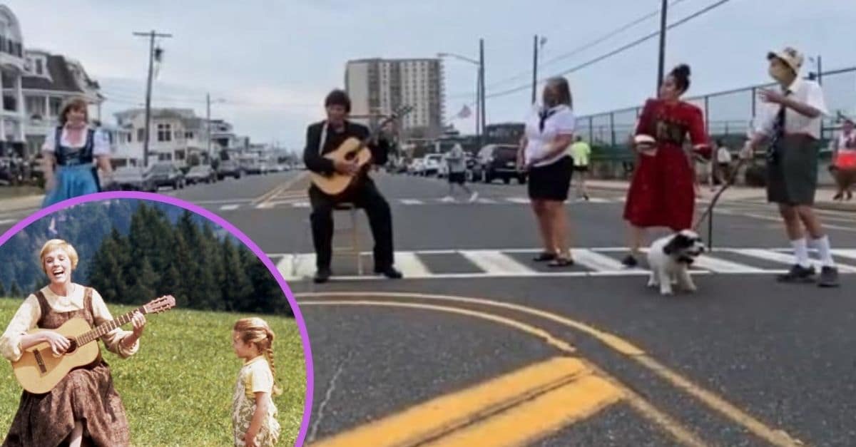 Small town creates Sound of Music crosswalk musical