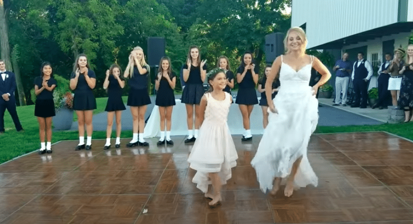 Irish Dance Team Joins Bride At Wedding Reception For Incredible Performance