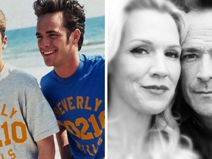 Beverly Hills 90210 stars pay tribute to the late Luke Perry on his birthday