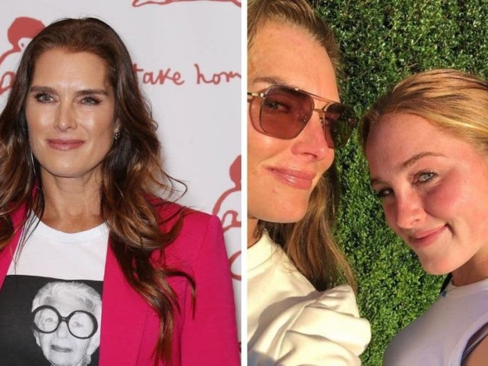 Brooke Shields talks about lessons for herself and daughters during quarantine