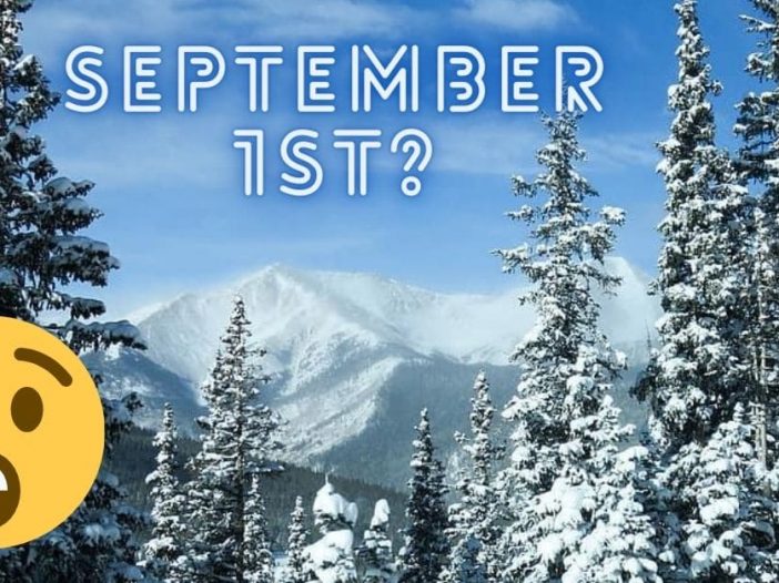 Colorado has already had snow in September