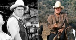 Dan Blocker then and after