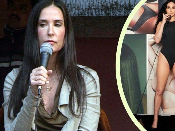 Demi Moore and Rumer Willis could be twins