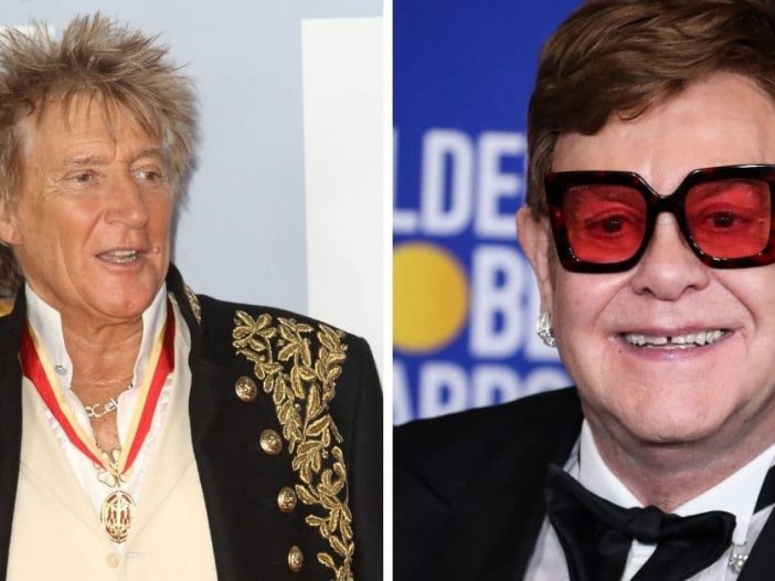 Elton John and Rod Stewart are in a feud