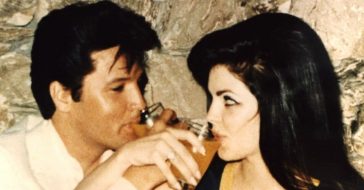 Elvis never saw Priscilla Presley without makeup on
