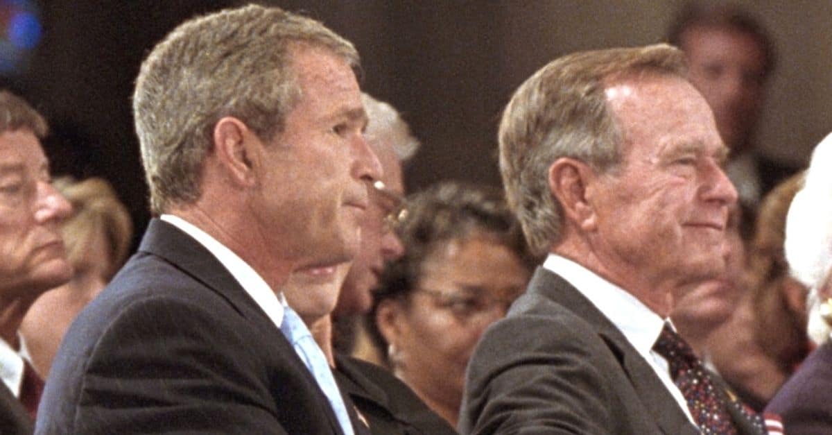 George W. Bush Remembers His Dad Two Years After His Passing George W. Bush Remembers His Dad Two Years After His Passing