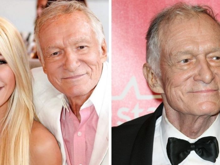 Hugh Hefners wife shares a tribute to him on the third anniversary of his death