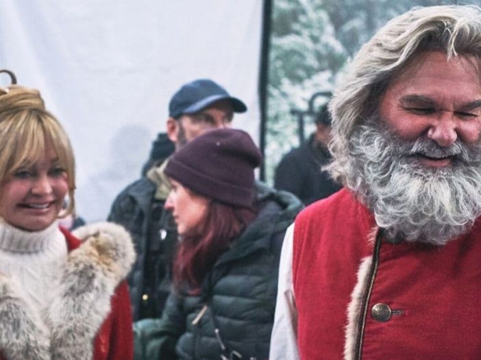 Kurt Russell and Goldie Hawn talk about filming together again