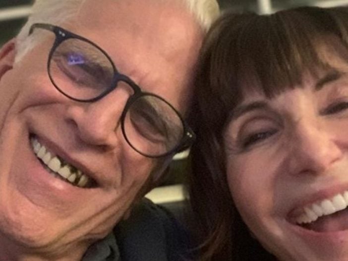 Mary Steenburgen and Ted Danson celebrate their 25th anniversary with an embarrassing photo