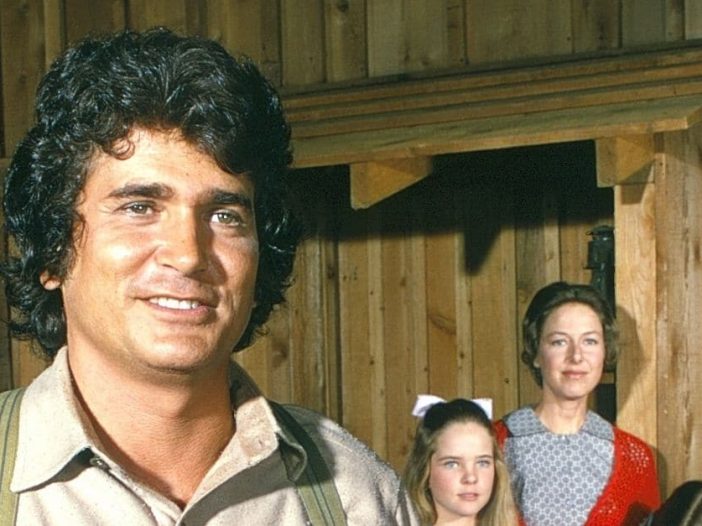 Michael Landons hair once turned purple on the set of Little House on the Prairie