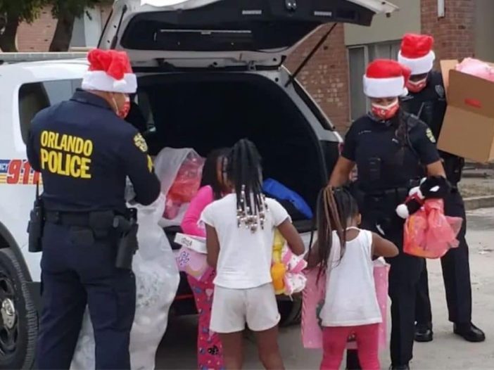 Orlando PD Donates Christmas Gifts To More Than 200 Kids In Need