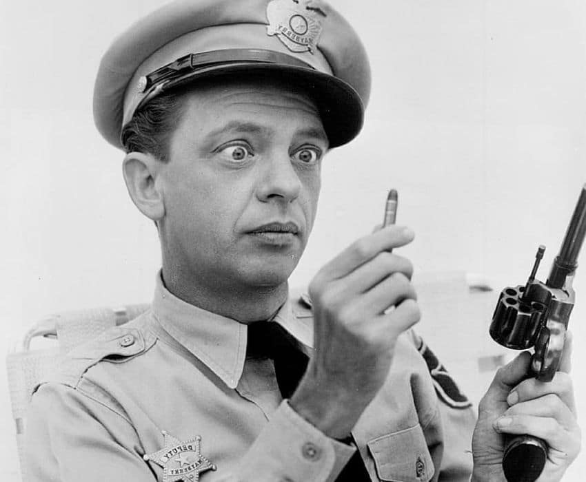 Barney Fife in The Andy Griffith Show 