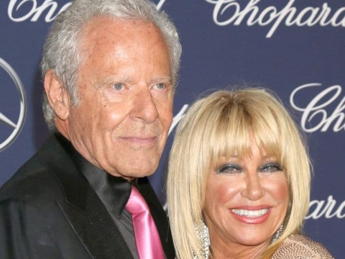 Suzanne Somers and Alan Hamel are celebrating their 44th anniversary