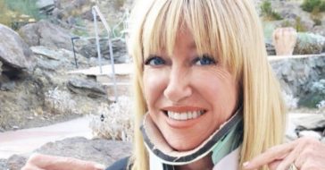 Suzanne Somers uses humor to recover from neck surgery
