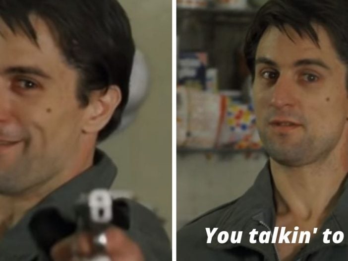 The story behind the famous Taxi Driver line You Talkin to me