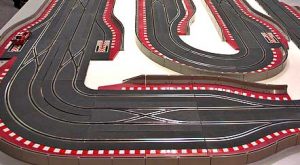 Today, people still create elaborate tracks to race on