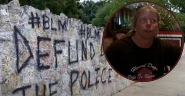 bill stanley elvis presleys step brother BLM graffiti graceland