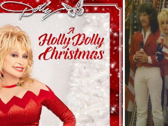 dolly parton duet with brother on christmas album