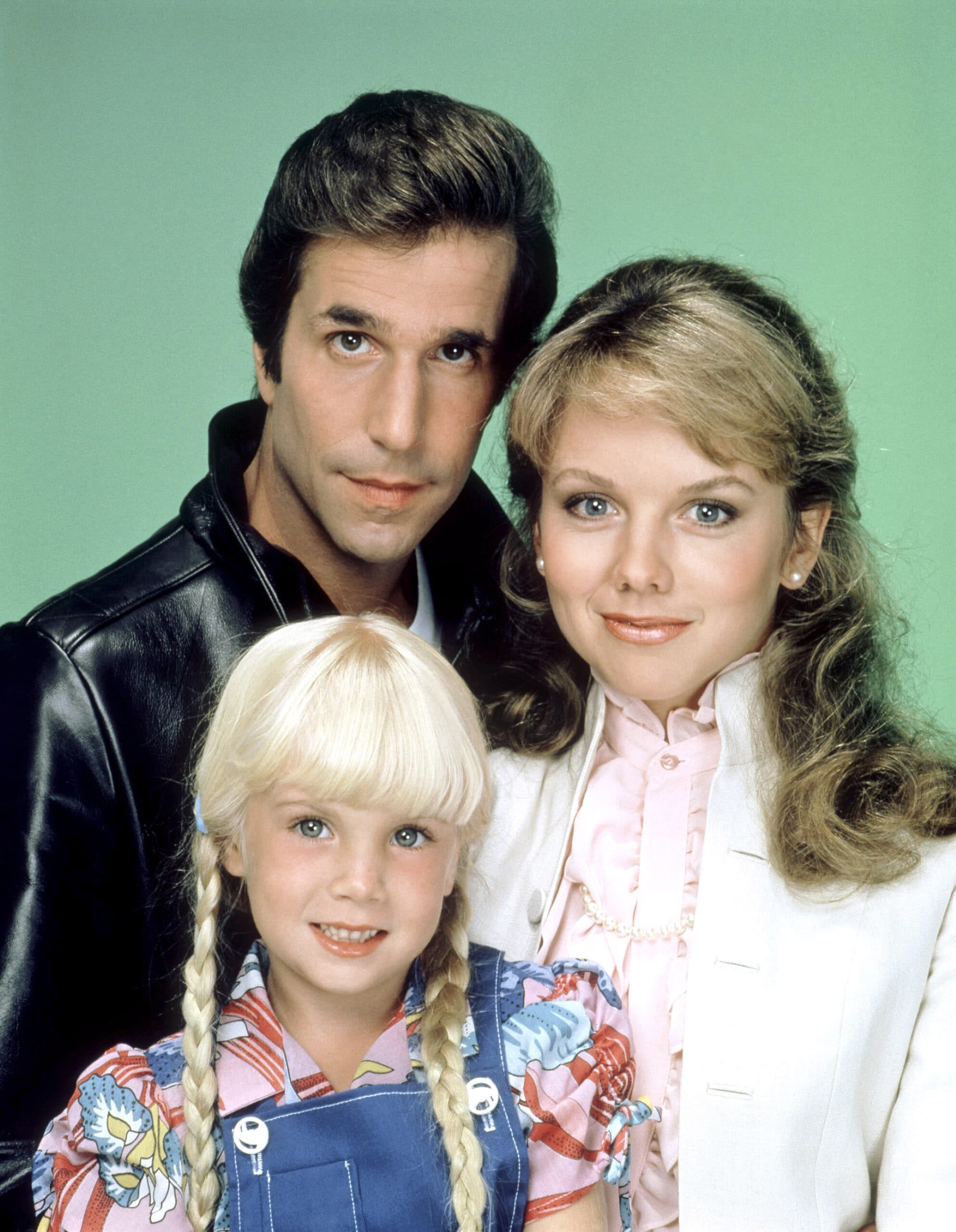 Henry Winkler, Linda Purl, Heather O'Rourke happy days