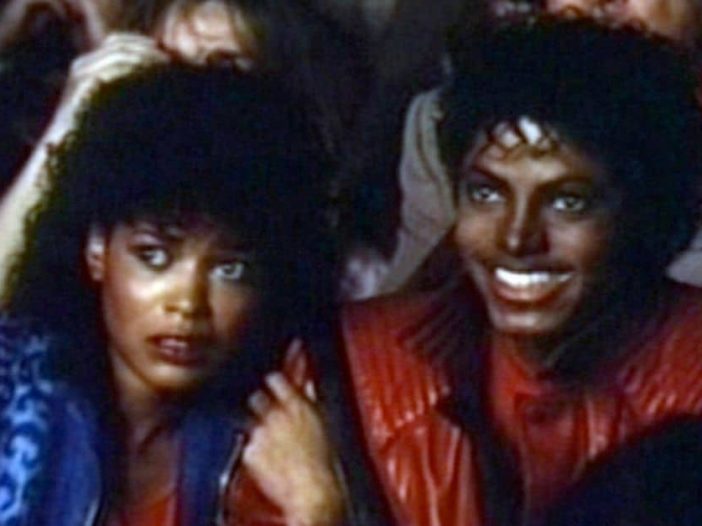 michael jackson thriller girlfriend